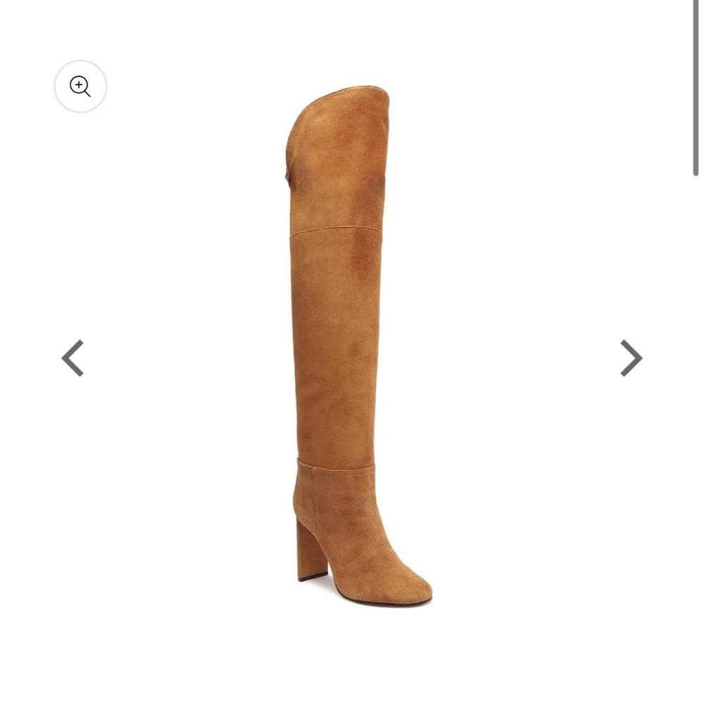 Schutz Austine Casual Over the Knee Suede Boot Size 10.5